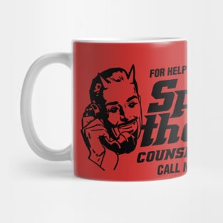 Speak of the Devil Counseling Service Mug